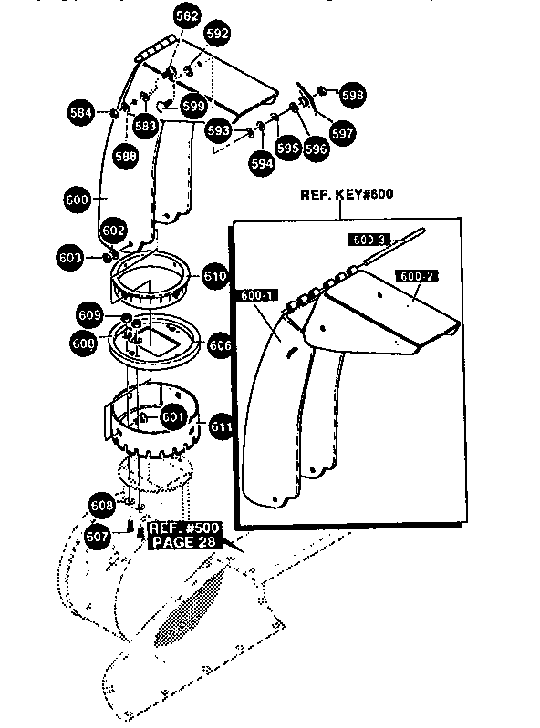 Chute assembly