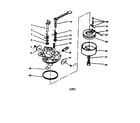 Lawn-Boy 320 (28222-7900001 & UP) carburetor 632641 diagram