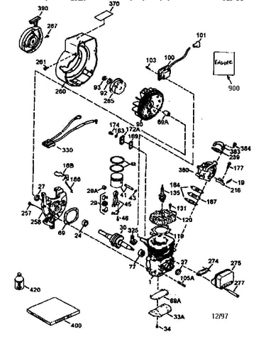 Engine hsk600-1681s
