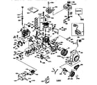 Lawn-Boy 522R (28231-7900001 & UP) engine hssk50-67259r diagram