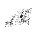 Lawn-Boy 522R (28231-7900001 & UP) handle assembly left side diagram
