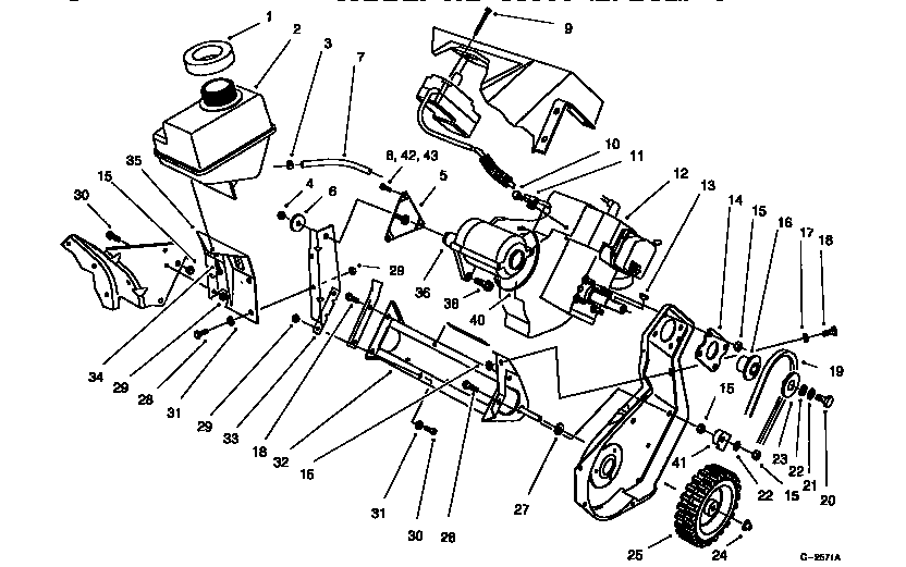 Engine&frame asm 28222 (elec)