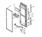 Whirlpool ED22CQXFN00 refrigerator door diagram
