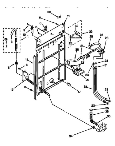 Rear panel