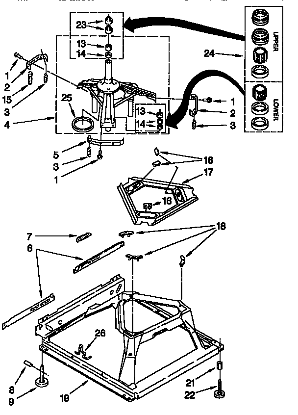 Machine base