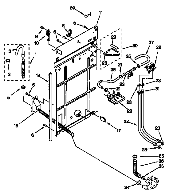 Rear panel