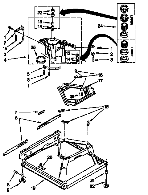 Machine base