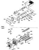 Ice bucket auger & ice maker