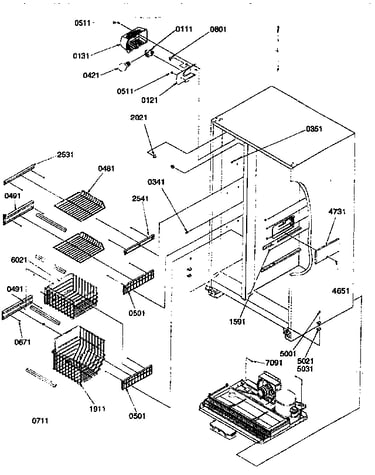 Freezer section