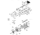 Kenmore 59657089791 ice buck auger/ ice maker pts diagram