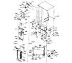 Kenmore 59657547791 drain, rollers, & evap assy diagram