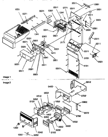 Ice maker/control assembly