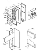 Ref door and accessories