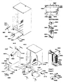Drain/rollers/evaporator assembly