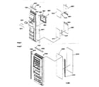 Kenmore 59657082791 ref/freezer door trim panels diagram