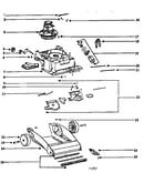 Nozzle and motor assembly