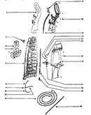 Handle and bag housing