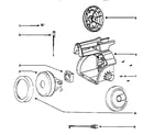 Eureka 3673A unit parts diagram