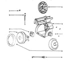 Eureka 3679A unit parts diagram
