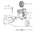 Eureka 3682A unit parts diagram