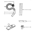 Eureka 3682A attachment parts diagram