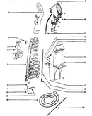 Handle and bag housing