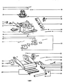 Nozzle and motor assembly