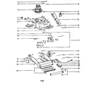 Eureka 2450BT-1 nozzle and motor assembly diagram