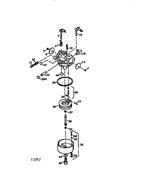 CARBURETOR 640084