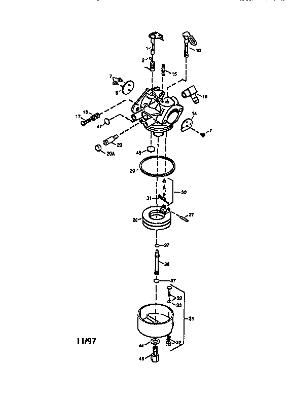 Carburetor 64105