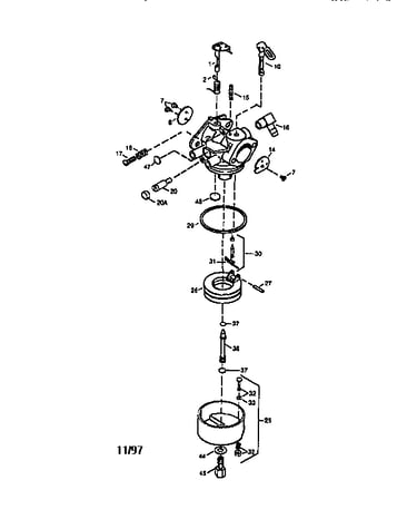Carburetor 64105