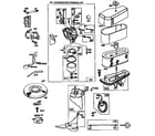 Briggs & Stratton 289707-0689-01 carburetor and air cleaner assembly diagram