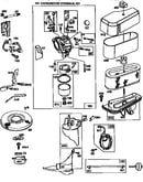 Carburetor and air cleaner assembly