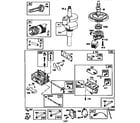 Western Auto AYP8209A79 carburetor assembly diagram