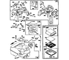 Briggs & Stratton 137202-0117-01 carburetor and fuel tank assembly diagram
