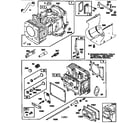 Briggs & Stratton 287707-0634-A1 cylinder assembly diagram