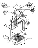 Top and cabinet