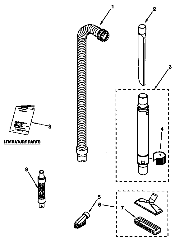 Hose and attachment
