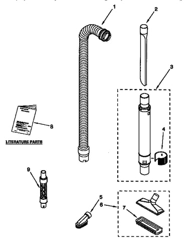 Hose and attachment