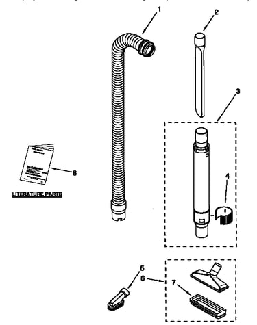 Hose and attachment