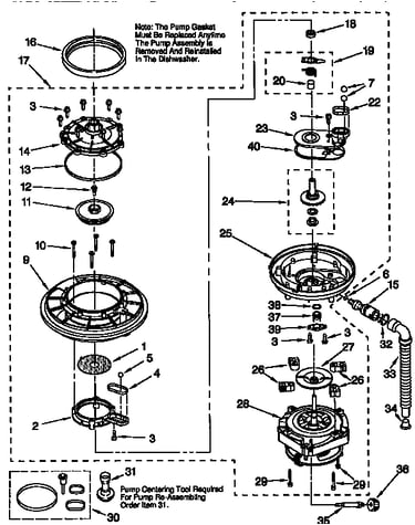 Pump and motor