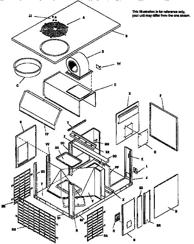 Non-functional replacement parts