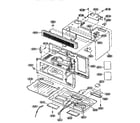 Kenmore 72167680790 oven cavity parts diagram