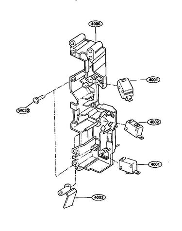 Latch board parts