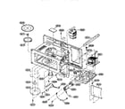 Kenmore 72167680790 interior parts (1) diagram