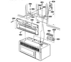 Kenmore 72167681790 install/pwr-control circuit board diagram