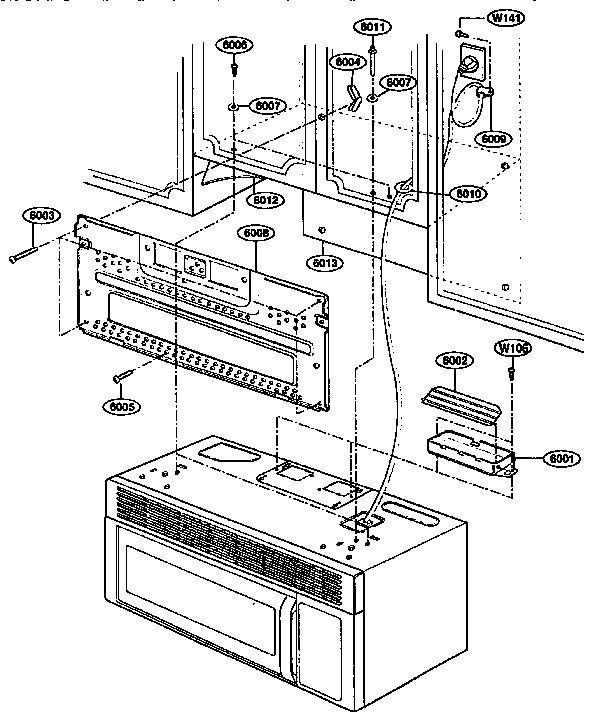 Install/pwr-control circuit board