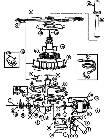 Pump and motor