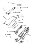 Handle and bag housing