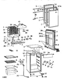 Refrigerator cabinet parts